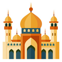 vector illustration of Masjid