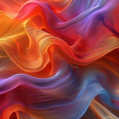 Fototapeta premium Textured fabric wallpaper design background created through digital illustration software (AI).