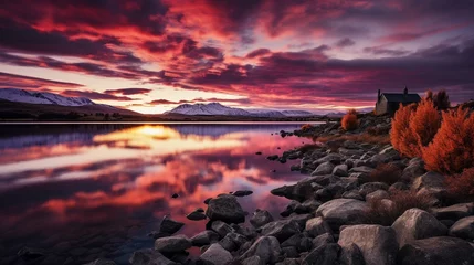 Foto op Canvas Lake Tekapo, South Island, New Zealand © Muhammad