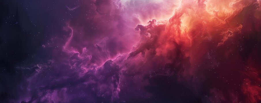 A colorful space background with a lot of stars