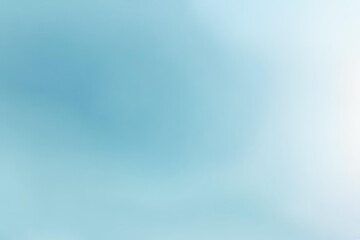 Fototapeta premium Abstract gradient smooth Blurred light blue background image