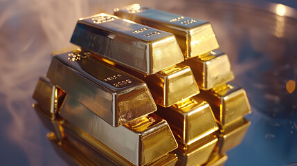 Stack of Gold Bars