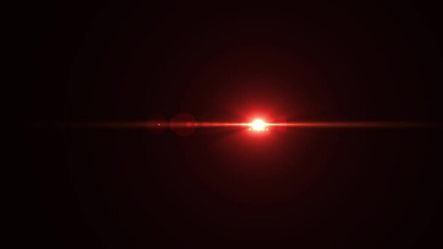 Abstract light video effect black background overlay 3 colors, red light, blue light, orange light