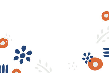 かわいい北欧のフレーム素材
