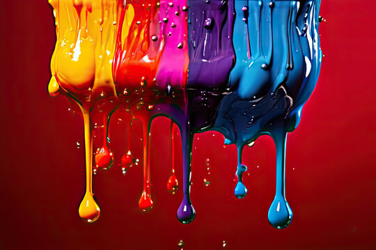 paint dripping