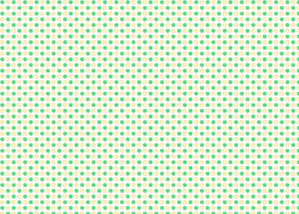 手書きのドットと円のパターン、シンプルな円形模様の背景素材、シームレスパターン	