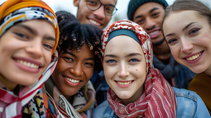 Mosaïque de Beauté Humaine: L'Unité dans la Diversité et le Sentiment d'Appartenance