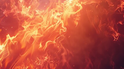 Obraz premium blaze fire flame texture background 
