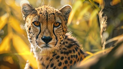 Savannah Beauty Cheetah Close Up