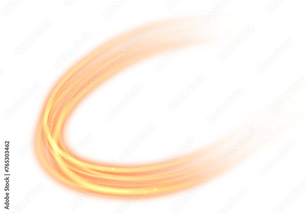 Canvas Prints abstract light lines of movement and speed