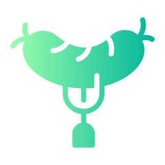 sausage Gradient icon