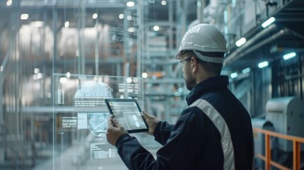 Engineers of the future, hologram projection displays tablets, showcasing innovative technology and automotivation, inspiring next-generation inventors and creators in STEM fields