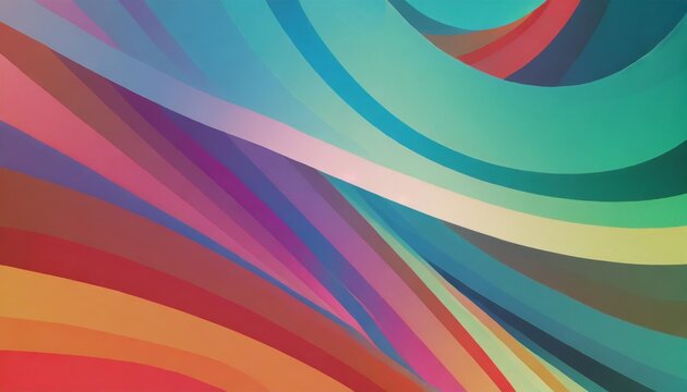abstract background with colorful gradient vibrant graphic wallpaper with stripes design fluid 2d illustration of modern movement