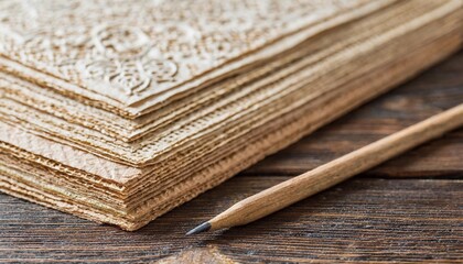 background and texture of handmade indian paper