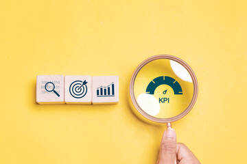 KPI, business performance indicators, Data management system to make report with KPI and metrics connected to database. finance, operations, sales, marketing.