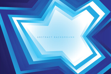Fototapeta premium Abstract and modern blue color gradient background template