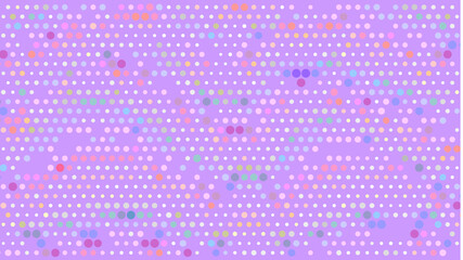 Funny children halftone pattern. Digital mosaic. Multiple colors.