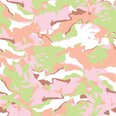 camouflage seamless pattern on background