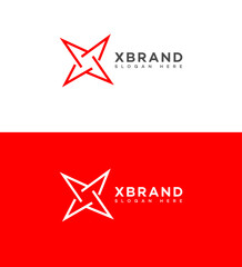 X Letter Logo Icon Brand Identity, X Letter Sign Symbol Template 