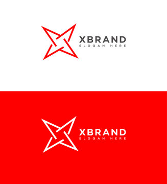 X Letter Logo Icon Brand Identity, X Letter Sign Symbol Template 