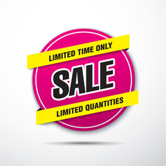 sale banner layout design vector illustration