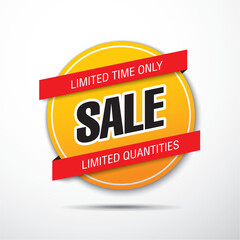 sale banner layout design vector illustration