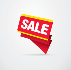 sale banner layout design vector illustration