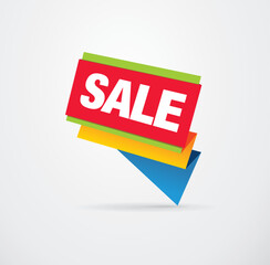 sale banner layout design vector illustration