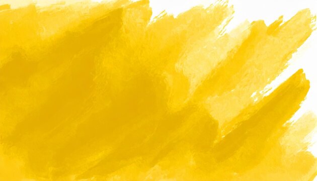 abstract yellow watercolor painted paper texture background banner trend color 2020
