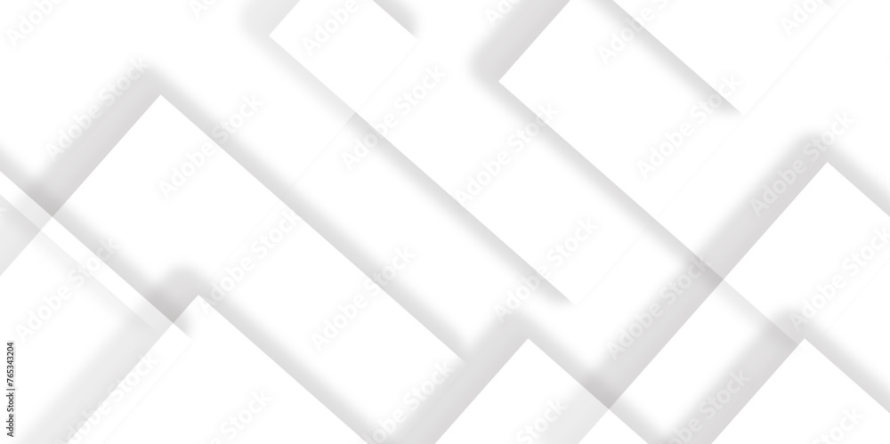 Poster abstract white and grey modern minimalistic pale geometric pattern background. square shapes in rand
