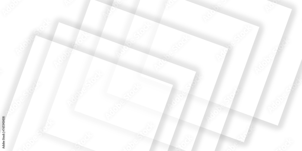 Poster abstract white and grey modern minimalistic pale geometric pattern background. square shapes in rand