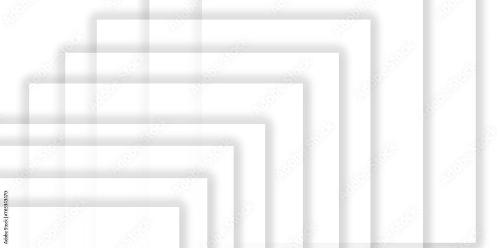 Poster abstract white and grey modern minimalistic pale geometric pattern background. square shapes in rand