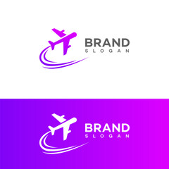 Air travel logo Icon Brand Identity Sign Symbol Template