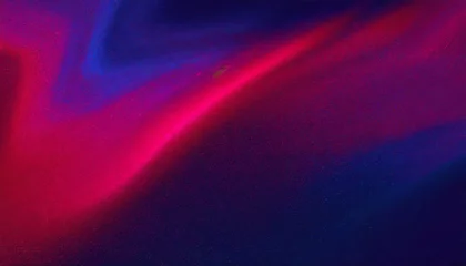 Tuinposter dark blue violet purple magenta pink burgundy red abstract background for design color gradient ombre wave fluid bright light wavy line spot neon glow flash shine template rough grain noise © Aedan
