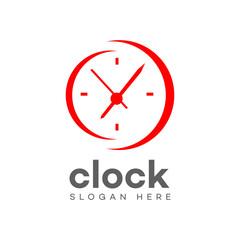 Clock logo Icon Brand Identity Sign Symbol Template