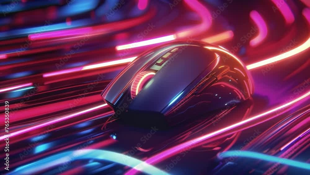 Poster the quick and precise movements of a players mouse with speed and precision being crucial in this hi