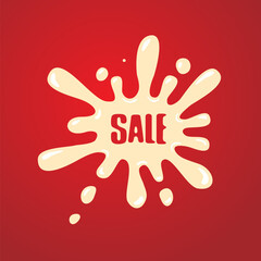 sale banner layout design vector illustration