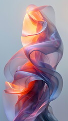 Fototapeta premium colorful abstract background with generative ai