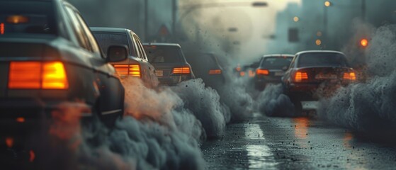 Pollution, toxic fumes, toxins from cars. Generative AI