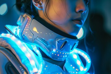 Smart wearable technology integrated into fashionable clothing accessories