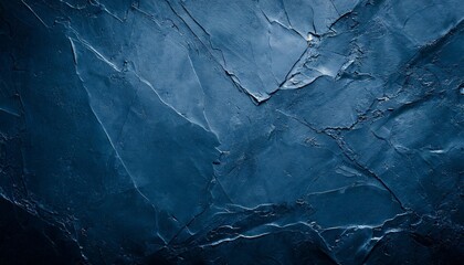 dark black phantom blue stone concrete paper texture background banner panorama - obrazy, fototapety, plakaty