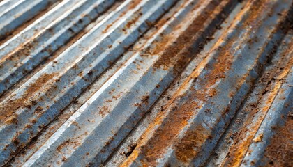 industrial rusty background gray and brown old and rusty zinc texture vintage style metal sheet roof texture