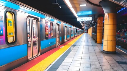 Naklejka premium Taipei MRT