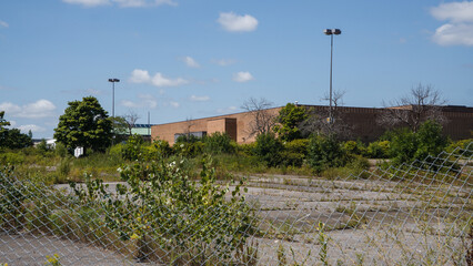 abandoned shopping mall