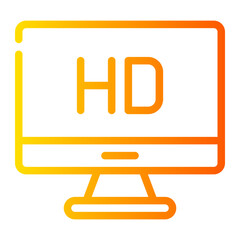 hd gradient icon