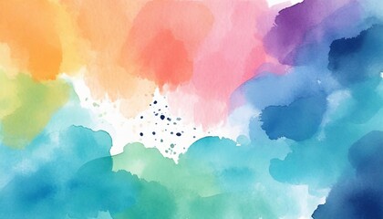 Fototapeta premium colorful watercolor background