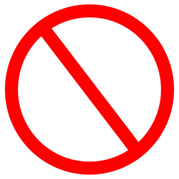 no sign