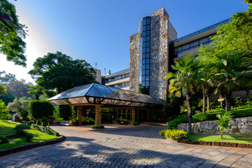 Fototapeta premium Modern Elegance Meets Traditional Sophistication: The JB Duke Hotel