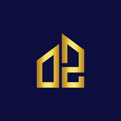 modern real estate logo design