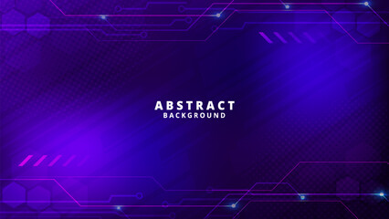 Gradient Digital technology background. Futuristic background for various design projects such as websites, presentations, print materials, social media posts - obrazy, fototapety, plakaty